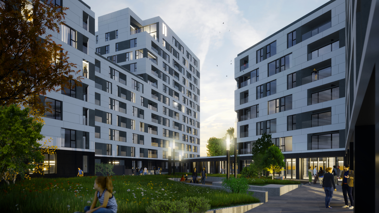 Nord One Timișoara — ansamblu rezidențial premium, naming și branding Invento Arad