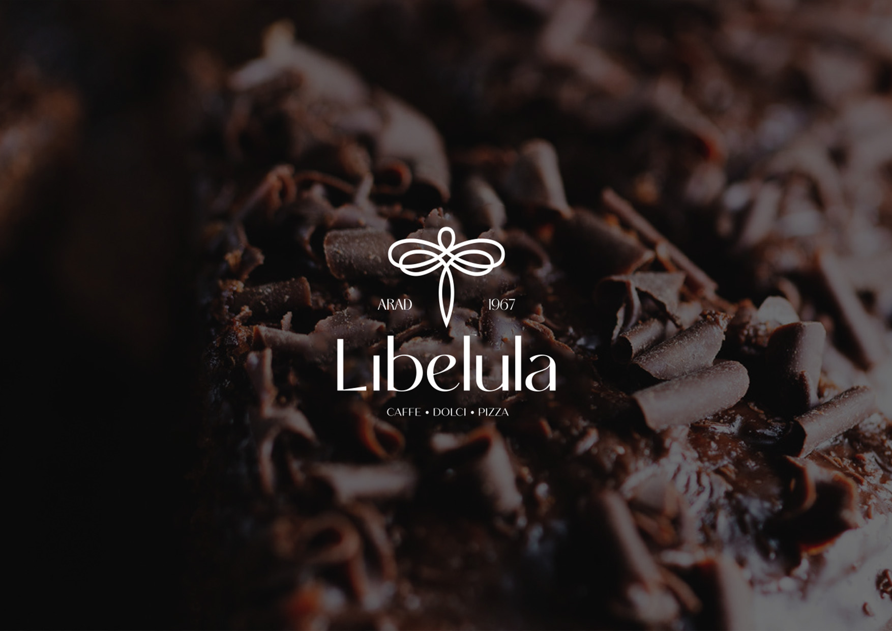 Logo Cofetăria Libelula Arad — rebranding identitate vizuală realizat de Invento