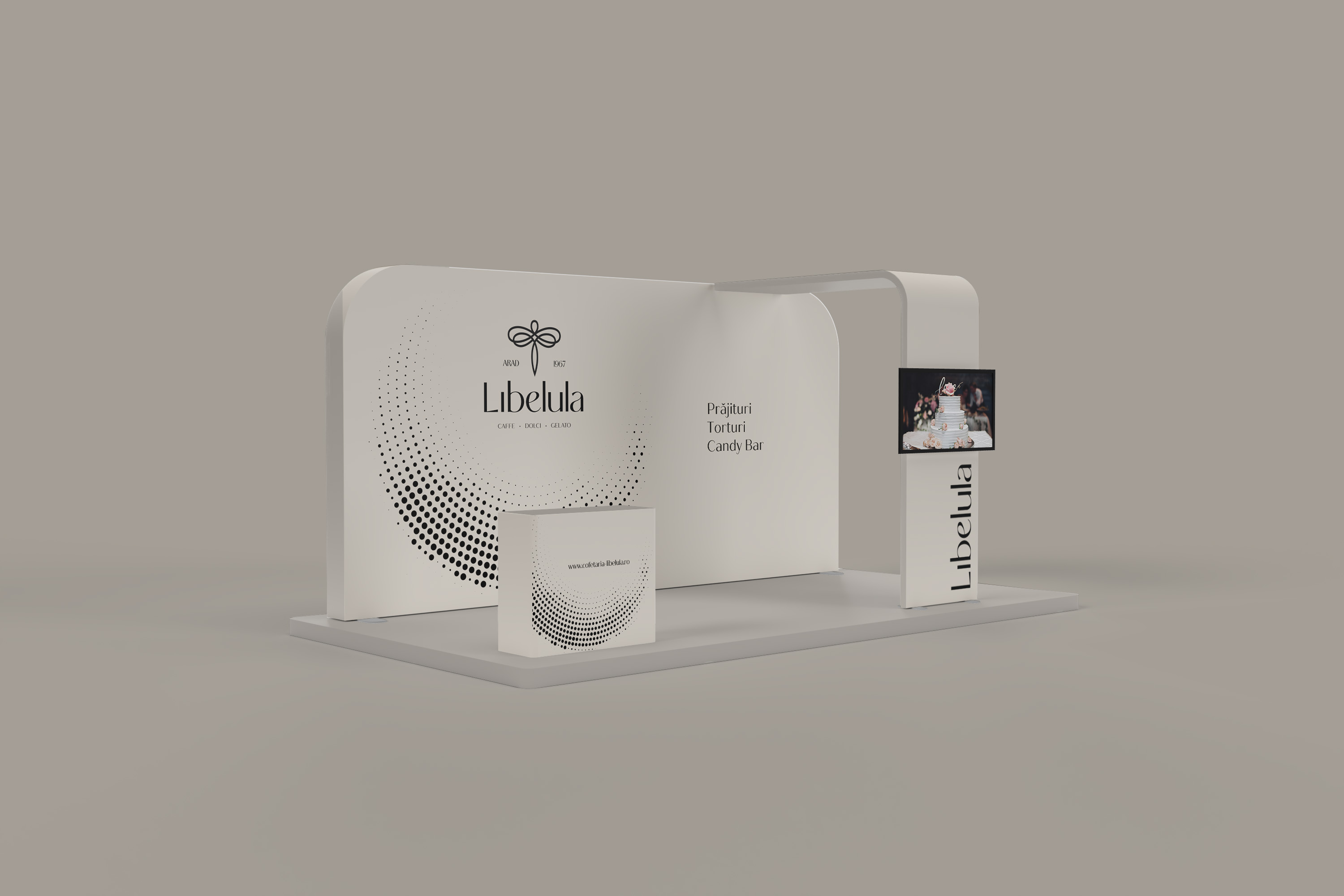 Manual de brand Cofetăria Libelula Arad — tipografie și sistem vizual, Invento