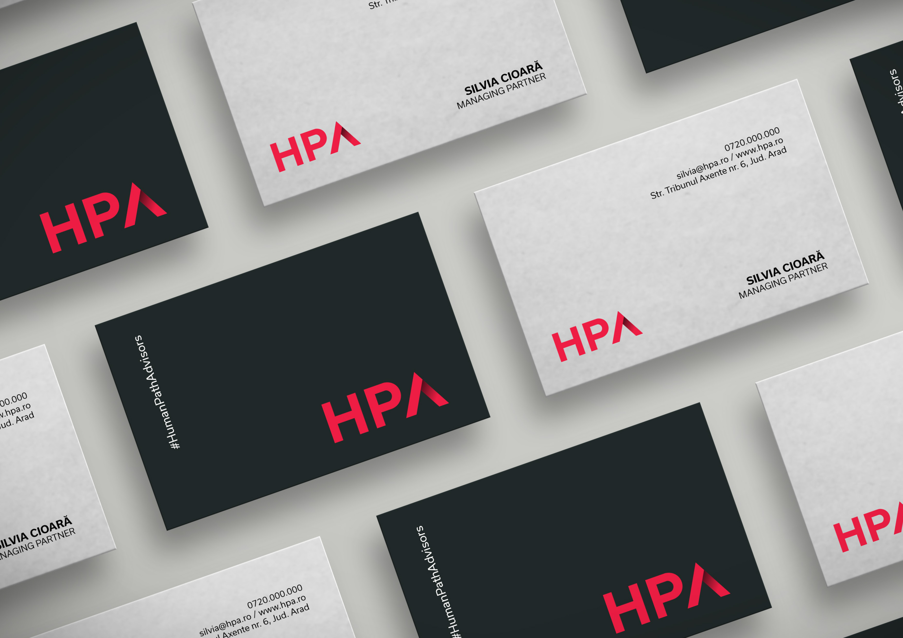 HPA România — sistem de brand și materiale de identitate vizuală, Invento Arad