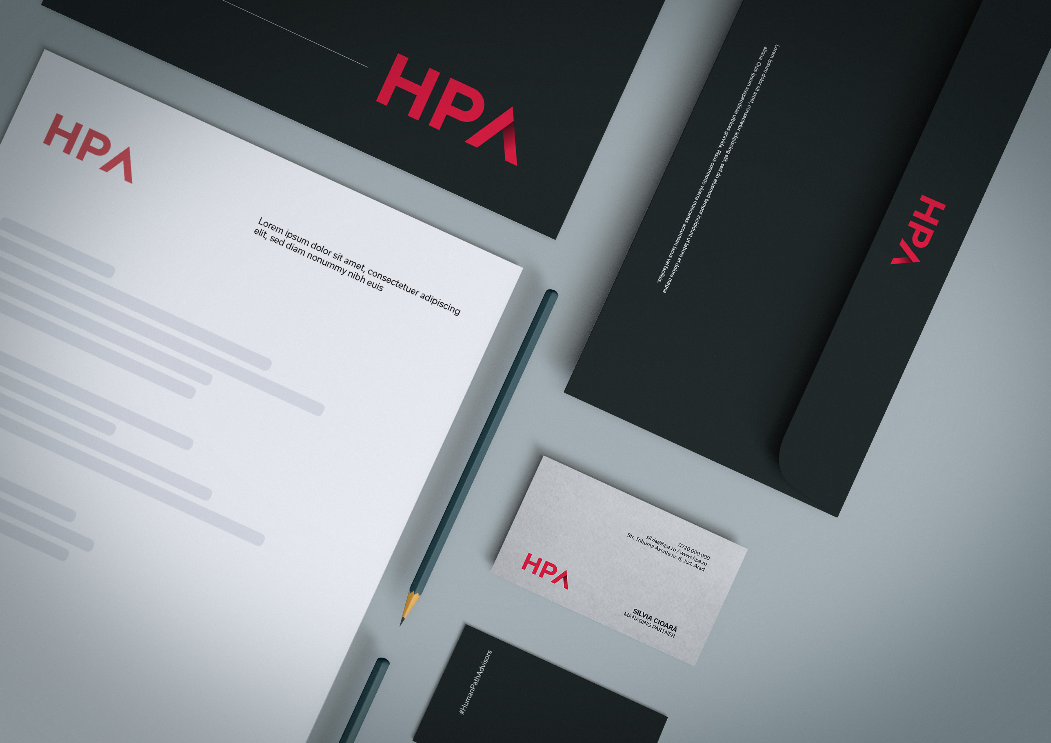 HPA România — web design modern pentru firmă de recrutare, realizat de Invento Arad