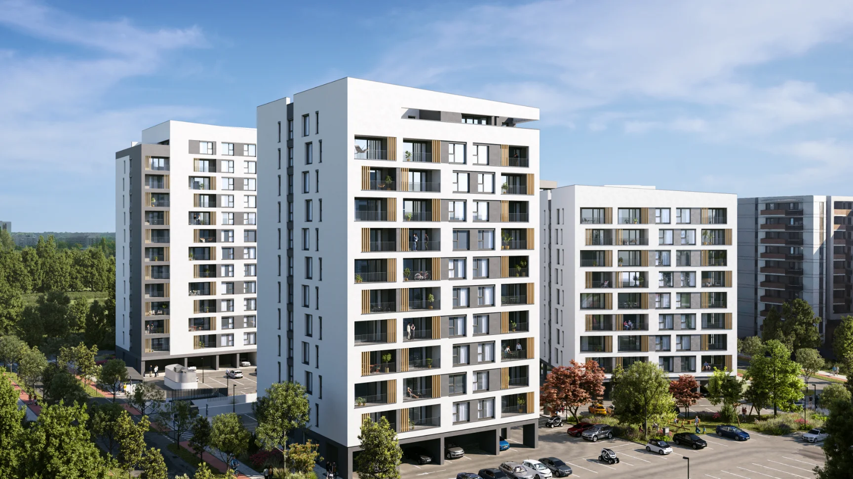 Nord One Timișoara — ansamblu rezidențial premium, naming și branding realizat de Invento Arad